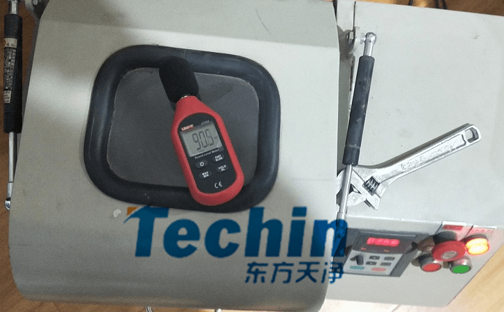 長沙某品牌行星式91视频APP导航工作聲音分貝值